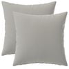 vidaXL Povlak na pol&scaron;t&aacute;ř 2 pcs HEERLEN &Scaron;ed&aacute; 40 x 40 cm Polyester