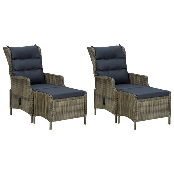 vidaXL 5d&iacute;ln&yacute; zahradn&iacute; j&iacute;deln&iacute; set hněd&yacute;