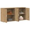 vidaXL Serv&iacute;rovac&iacute; skř&iacute;ň 2 pcs Artisanov&yacute; dub 79 x 38 x 80 cm