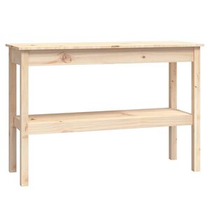 vidaXL Konzolov&yacute; stolek 110 x 40 x 75 cm masivn&iacute; borov&eacute; dřevo