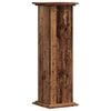 vidaXL Stojan na rostliny old wood 33 x 33 x 100 cm kompozitn&iacute; dřevo