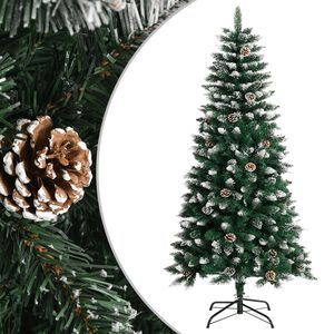 vidaXL Uměl&yacute; v&aacute;nočn&iacute; stromek se stojanem zelen&yacute; 120 cm PVC