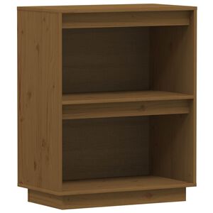 vidaXL Konzolov&aacute; skř&iacute;ňka medově hněd&aacute; 60x34x75 cm masivn&iacute; borov&eacute; dřevo