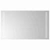 vidaXL LED koupelnov&eacute; zrcadlo Transparentn&iacute; 60 x 30 cm tvrzen&eacute; sklo