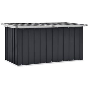vidaXL Zahradn&iacute; &uacute;ložn&yacute; box antracitov&yacute; 129 x 67 x 65 cm
