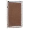 vidaXL Koupelnov&eacute; zrcadlo B&iacute;l&yacute; 70 x 50 x 2,5 cm Masivn&iacute; mangov&eacute; dřevo
