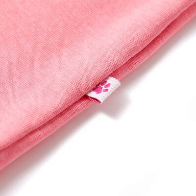 Dětské tričko neonově růžové 104