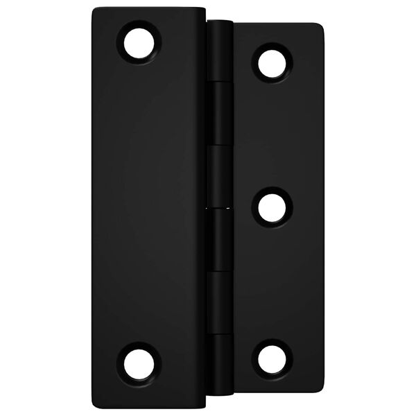vidaXL Z&aacute;věs 2 pcs Čern&aacute; 38 x 17 x 60 mm Železo
