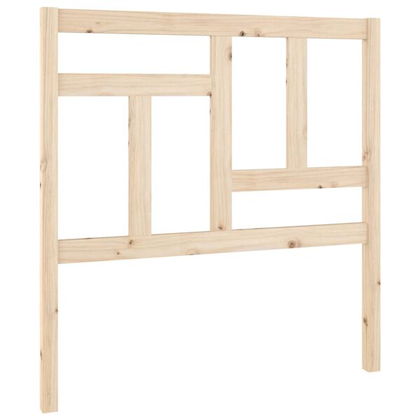 vidaXL Čelo postele 80,5 x 4 x 100 cm masivní borovice