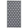 vidaXL Venkovn&iacute; koberec ARAKIL čern&yacute; 160x230 cm PP