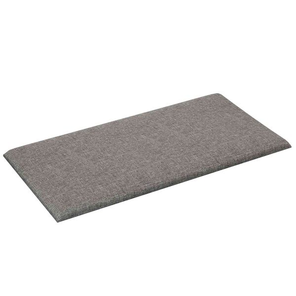 vidaXL N&aacute;stěnn&yacute; čeln&iacute;k 12 pcs Světle &scaron;ed&aacute; 30 x 15 cm textil