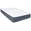 vidaXL Box spring matrace 190 x 140 x 20 cm středně měkk&yacute; textil