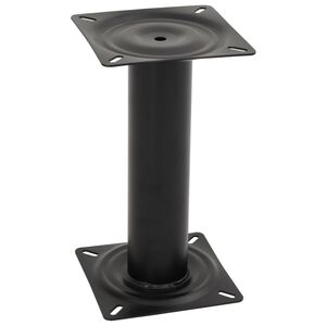 vidaXL Podstavec pod lodn&iacute; sedadlo čern&yacute; 33 cm ocel