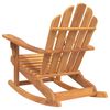 vidaXL Zahradn&iacute; houpac&iacute; židle Adirondack 2ks 79x100x103cm masivn&iacute; teak