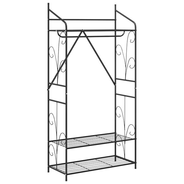 vidaXL Otevřen&aacute; skř&iacute;ň Jednobarevn&yacute; 78 x 36 x 158 cm