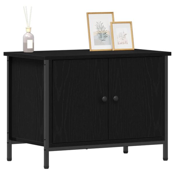 vidaXL Televizn&iacute; skř&iacute;ň Čern&yacute; dub 60 x 35 x 45 cm kompozitn&iacute; dřevo