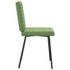 vidaXL J&iacute;deln&iacute; židle 4 ks světle zelen&eacute; samet