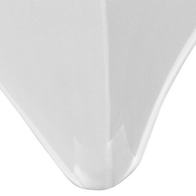 vidaXL Strečový návlek na stůl 2 ks 183x76x74 cm bílý