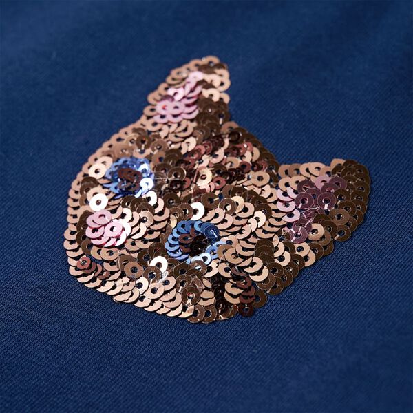 Dětsk&aacute; mikina n&aacute;mořnicky modr&aacute; 128