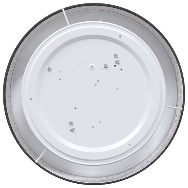 vidaXL Stropní lampa Černá 38 x 13.5 cm textil