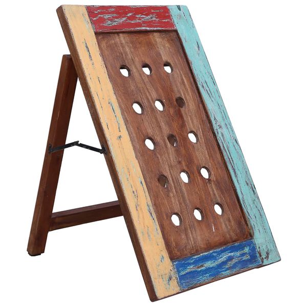 vidaXL Stojan na v&iacute;no na 15 lahv&iacute; 47x28x78cm masivn&iacute; recyklovan&eacute; dřevo