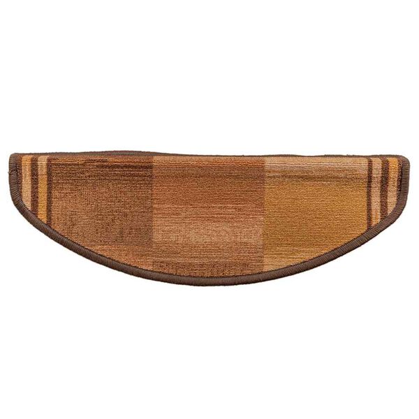 vidaXL N&aacute;&scaron;lapy na schody samolepic&iacute; 10 ks 65x21x4 cm hněd&eacute;