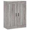 vidaXL Skříň highboard šedá sonoma 69,5 x 34 x 180 cm kompozitní dřevo