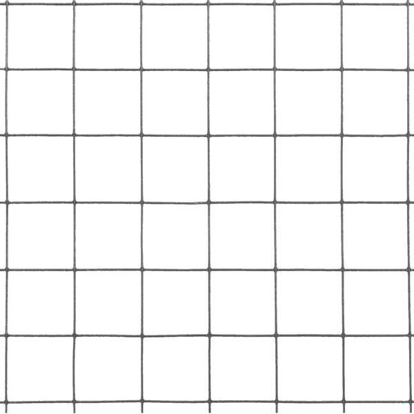 vidaXL Pletivo ke kurníku ocel PVC vrstva 10 x 1 m šedé