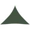 vidaXL Plachta proti slunci 160 g/m&sup2; tmavě zelen&aacute; 5 x 5 x 5 m HDPE
