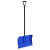 vidaXL Lopata na sn&iacute;h modr&aacute; 147 cm kov