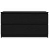 vidaXL TV skř&iacute;ňka čern&aacute; 100x35x54 cm kompozitn&iacute; dřevo