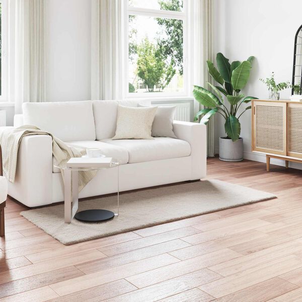 vidaXL Koberec z umělé králičí kožešiny Olite Béžová 100 x 200 cm