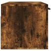 vidaXL N&aacute;stěnn&aacute; skř&iacute;ňka kouřov&yacute; dub 100x36,5x35 cm kompozitn&iacute; dřevo