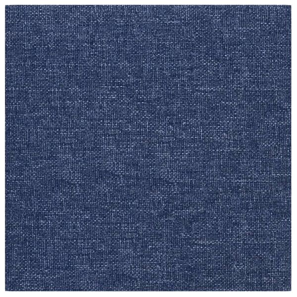 vidaXL Nástěnné panely 12 ks modré 30 x 30 cm textil 1,08 m²