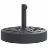 vidaXL Stojan na slunečn&iacute;k pro tyč &Oslash; 38 / 48 mm 25 kg kruhov&yacute;