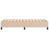 vidaXL Rám postele cappuccino 90x200 cm umělá kůže