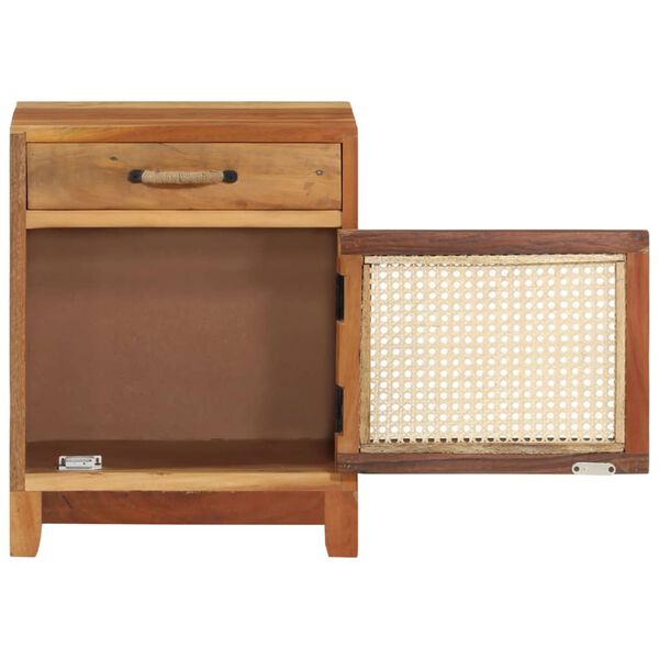 vidaXL Noční stolek 40 x 30 x 50 cm masivní recyklované dřevo