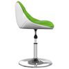vidaXL J&iacute;deln&iacute; židle zelenob&iacute;l&aacute; uměl&aacute; kůže