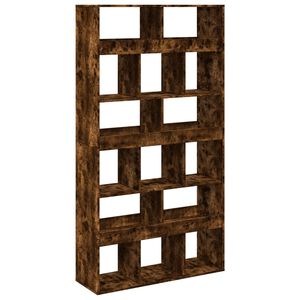 vidaXL Knihovna kouřov&yacute; dub 100 x 33 x 187,5 cm kompozitn&iacute; dřevo