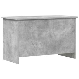 vidaXL &Uacute;ložn&aacute; truhla Betonově &scaron;ed&aacute; 80 x 40 x 50 cm Kompozitn&iacute; dřevo