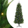 vidaXL V&aacute;nočn&iacute; stromeček s 300 LED diodami s stojanem Zelen&aacute; 240 cm PE