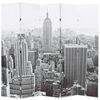 vidaXL Skl&aacute;dac&iacute; parav&aacute;n 200 x 170 cm New York by Day černob&iacute;l&yacute;