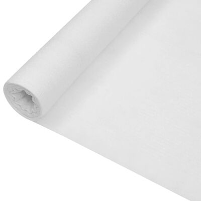 vidaXL Stínící tkanina bílá 2 x 50 m HDPE 150 g/m²
