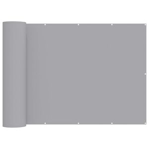 vidaXL Z&aacute;stěna na balkon 150 x 500 cm L&aacute;tka s PU povrchovou &uacute;pravou