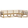 vidaXL Venkovn&iacute; pohovkov&aacute; souprava 4 pcs B&iacute;l&aacute; 247,5 x 168,5 x 73 cm