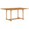 vidaXL Zahradn&iacute; stůl 150 x 90 x 75 cm masivn&iacute; teakov&eacute; dřevo