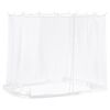 vidaXL Moskyti&eacute;ra pro alt&aacute;n 220 mesh B&iacute;l&aacute; 2 x 2 x 2 m Polyester