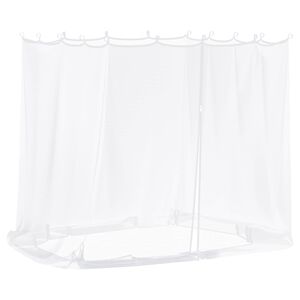 vidaXL Moskyti&eacute;ra pro alt&aacute;n 220 mesh B&iacute;l&aacute; 2 x 2 x 2 m Polyester