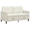 vidaXL Sofa s &uacute;ložn&yacute;m prostorem Kr&eacute;mov&aacute; 152 x 78 x 87 cm Polyester