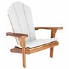 vidaXL Zahradn&iacute; Adirondack křeslo Př&iacute;rodn&iacute; Pevn&eacute; teakov&eacute; dřevo